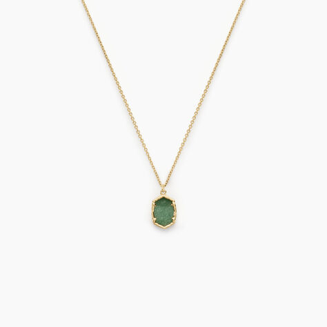 Collier Mirage Or Jaune Aventurine - Colliers Femme | Histoire d’Or