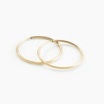 Cr&eacute;oles Dominae Or Jaune - Boucles d'oreilles cr&eacute;oles Femme | Histoire d&rsquo;Or