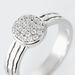 Bague Argent Blanc Cayley Oxydes De Zirconium - Bagues avec pierre Femme | Histoire d’Or