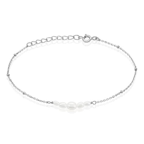 Bracelet Blaine Argent Blanc Perle De Culture - Bracelets Femme | Histoire d&rsquo;Or
