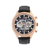 Montre Montignac Round Multifonction Noir