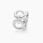 Bague Kiwa Argent Blanc - Bijoux sans pierre Femme | Histoire d&rsquo;Or