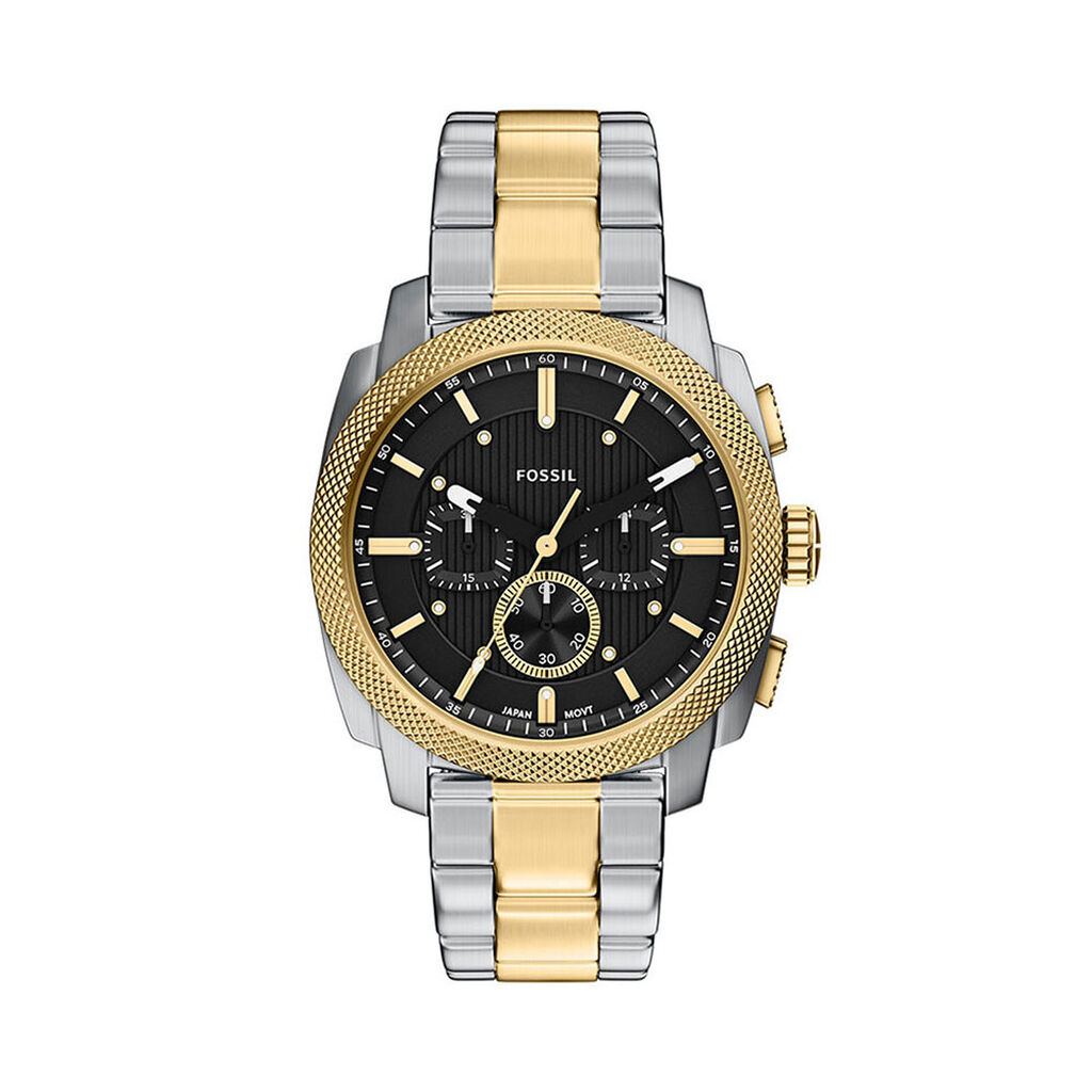 Montre Fossil Machine Noir - Montres Homme | Histoire d&rsquo;Or