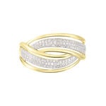 Bague Enora Or Jaune Diamant - Bagues avec pierre Femme | Histoire d&rsquo;Or