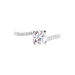 Bague Solitaire Maelane Argent Blanc Oxyde De Zirconium - Bagues solitaires Femme | Histoire d’Or