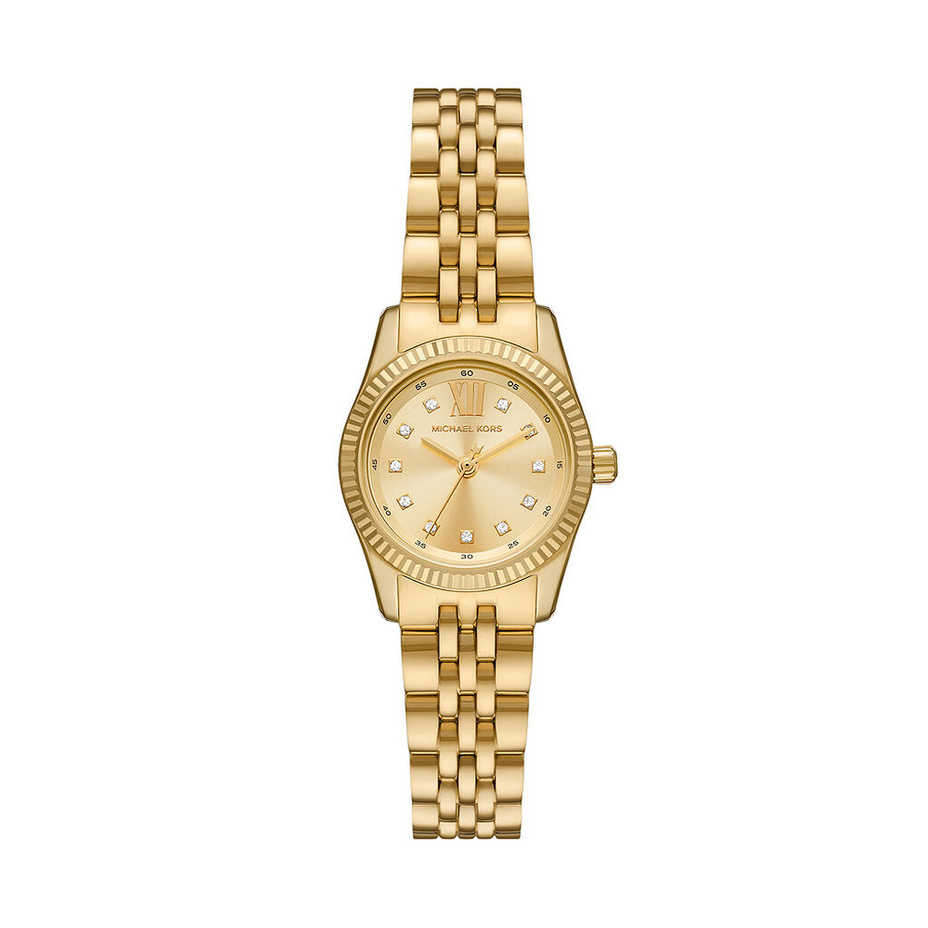 Montre Michael Kors Petite Lexington Doré - Montres Femme | Histoire d’Or