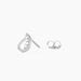 Boucles D'oreilles Puces Argent Blanc Sylvan Oxydes De Zirconium - Boucles d'oreilles fantaisie Femme | Histoire d’Or