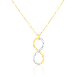Collier Infino Or Jaune Diamant - Colliers Femme | Histoire d’Or