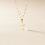 Pendentif Yona Or Jaune - Pendentifs Bapt&ecirc;me Famille | Histoire d&rsquo;Or