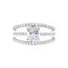 Bague Solitaire Efisia Argent Blanc Oxyde De Zirconium - Bagues solitaires Femme | Histoire d’Or