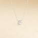 Collier Star Or Blanc Oxyde De Zirconium - Colliers Femme | Histoire d’Or