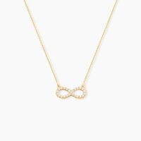 Collier Klothilda Or Jaune Oxyde De Zirconium
