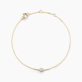 Bracelet Or Jaune Sofia Diamants - Bracelets Femme | Histoire d’Or