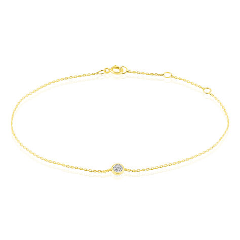 Bracelet Or Jaune Sofia Diamants - Bracelets Femme | Histoire d’Or