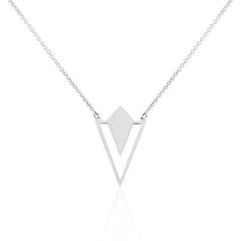 Collier Tylee Argent Blanc - Colliers fantaisie Femme | Histoire d&rsquo;Or