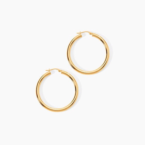 Cr&eacute;oles Ajania Or Jaune - Boucles d'oreilles cr&eacute;oles Femme | Histoire d&rsquo;Or