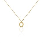 Collier Plaqu&eacute; Or Jaune Lettra - Colliers fantaisie Femme | Histoire d&rsquo;Or