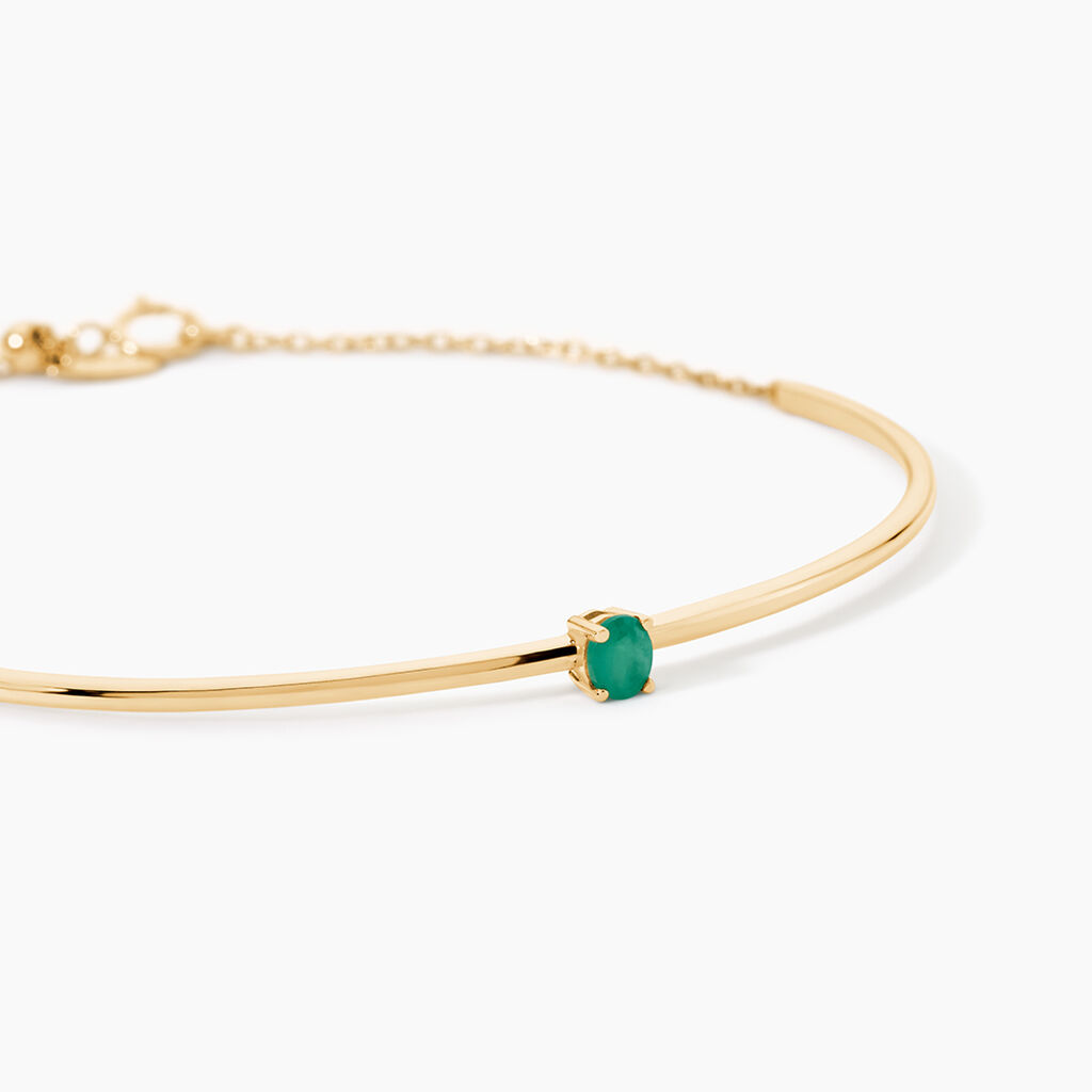 Bracelet Heritage Or Jaune Emeraude - Bracelets Femme | Histoire d&rsquo;Or