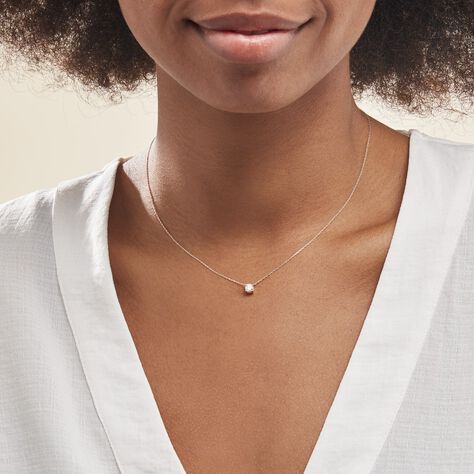 Collier Or Jaune Aphrodite Diamant - Colliers Femme | Histoire d’Or