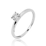 Bague Dream Or Blanc Diamant - Bagues solitaires Femme | Histoire d&rsquo;Or