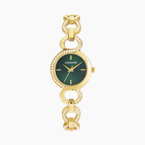 Montre Codhor Sarah Vert - Montres Femme | Histoire d’Or