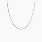 Collier Iroise Argent Blanc - Chaines Femme | Histoire d&rsquo;Or