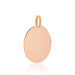 Pendentif Sirona Pastille Gravable Or Rose - Cadeaux de naissance Femme | Histoire d’Or