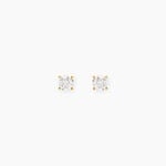 Boucles D'oreilles Puces Aphrodite Or Jaune Diamant - Clous d'oreilles Famille | Histoire d&rsquo;Or
