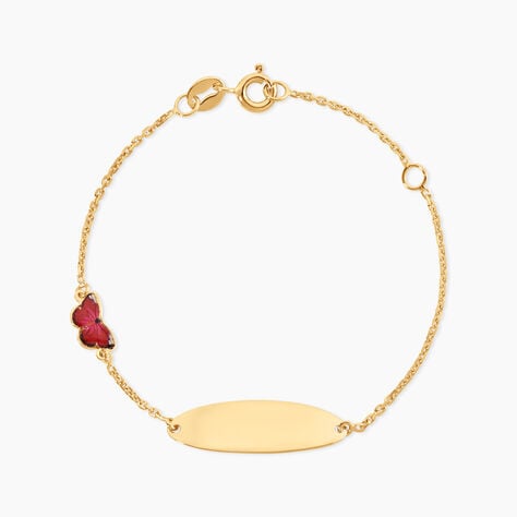 Bracelet Marcel Argent Dor&eacute; A L'Or 750/1000 - Bijoux sans pierre Femme | Histoire d&rsquo;Or