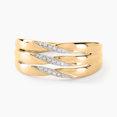 Bague Grasiella Or Jaune Diamant - Bagues avec pierre Femme | Histoire d’Or
