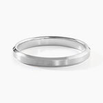 Alliance Rominus Palladium Blanc Ruban - Alliances Unisex | Histoire d&rsquo;Or