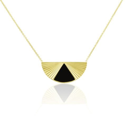Collier Acier Dore Sunshine - Sautoirs Femme | Histoire d&rsquo;Or