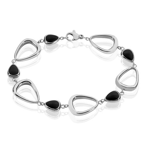 Bracelet Evhan Acier Blanc - Bracelets fantaisie Femme | Histoire d’Or