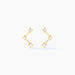 Boucles D'oreilles Puces Sterre Or Jaune Oxyde De Zirconium - Clous d'oreilles Femme | Histoire d’Or