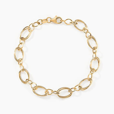 Bracelet Maille Or Jaune Merianne - Bracelets cha&icirc;ne Femme | Histoire d&rsquo;Or