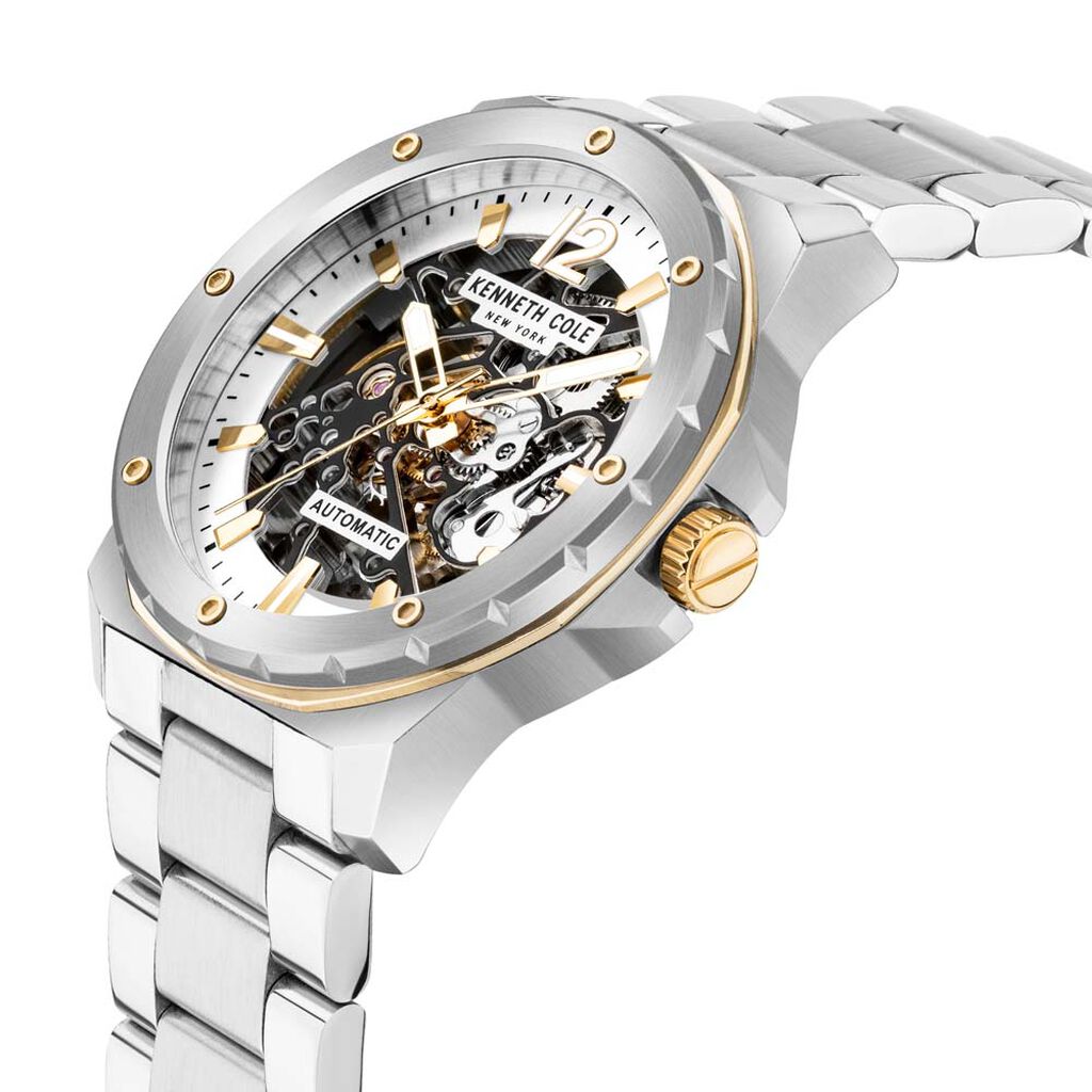 Montre Kenneth Cole Modern Casual Blanc - Montres Homme | Histoire d’Or
