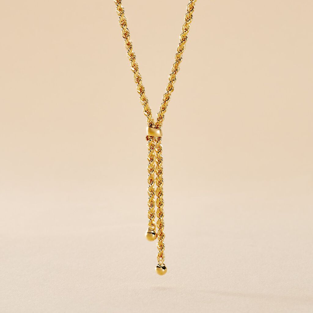 Collier Maille Cordell Or Jaune - Chaines Femme | Histoire d’Or