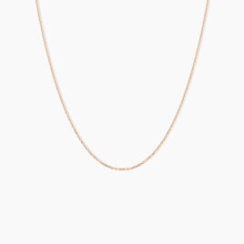 Collier Claudine Argent Rose - Chaines Femme | Histoire d’Or