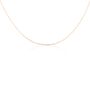 Collier Claudine Argent Rose