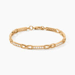 Bracelet Jonc Epiphanieae Plaqu&eacute; Or Jaune Oxyde De Zirconium - Bracelets Femme | Histoire d&rsquo;Or