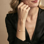 Bracelet Phileas Plaqu&eacute; Or Jaune Quartz - Bracelets Femme | Histoire d&rsquo;Or