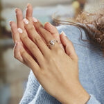 Bague Or Tricolore Dionyse Oxydes De Zirconium - Bagues avec pierre Femme | Histoire d&rsquo;Or