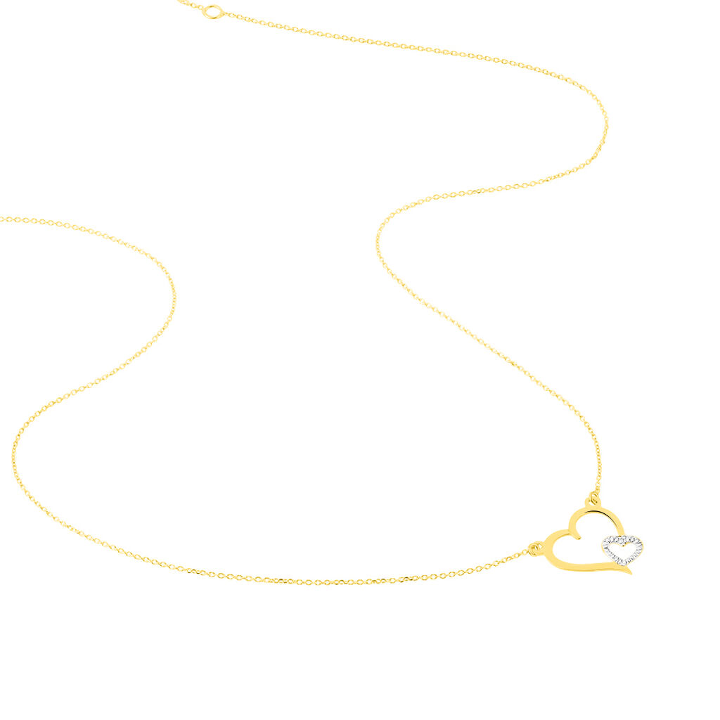 Collier Estello Or Bicolore - Colliers Femme | Histoire d’Or