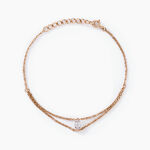 Bracelet Giulette Argent Rose Oxyde De Zirconium - Bracelets Femme | Histoire d&rsquo;Or