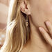 Boucles D'oreilles Pendantes Louisa Or Bicolore - Boucles d'oreilles pendantes Femme | Histoire d’Or