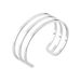 Bracelet Jonc Adel Acier Blanc - Bracelets fantaisie Femme | Histoire d’Or