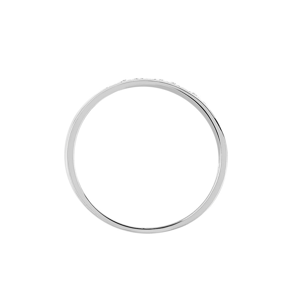 Bague Angele Or Blanc Diamant - Bagues avec pierre Femme | Histoire d’Or