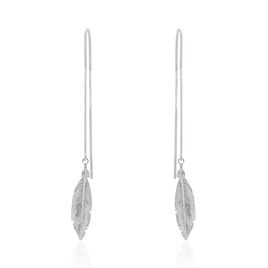 Boucles D'oreilles Pendantes Euriell Argent Blanc - Boucles d'oreilles fantaisie Femme | Histoire d’Or