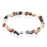 Bracelet Jourdan Boreal Argent Blanc Jade - Bracelets Homme | Histoire d&rsquo;Or
