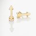 Boucles D'oreilles Puces Or Jaune Gnazi - Clous d'oreilles Femme | Histoire d’Or